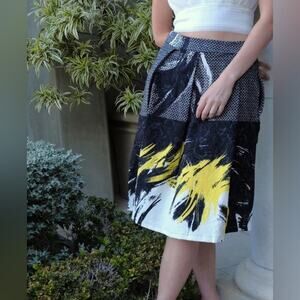 NWT- Made in Italy- Mondrian Skirt- L
